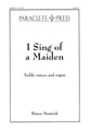 I Sing of a Maiden SA choral sheet music cover